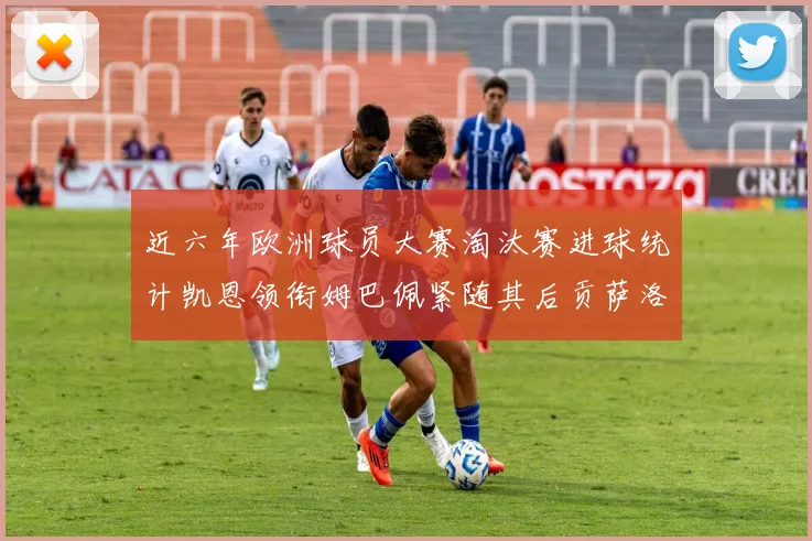 近六年欧洲球员大赛淘汰赛进球统计凯恩领衔姆巴佩紧随其后贡萨洛表现不俗